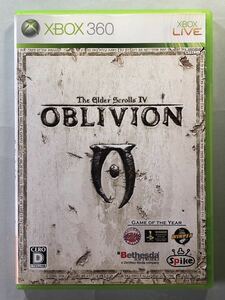 オブリビオン　XBOX360ソフト　Microsoft スパイク　The Elder Scrolls Ⅳ OBLIVION