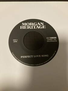 PERFECT LOVE SONG MORGAN HERITAGE B面GOTTA BE モーガンヘリテージ　パーフェクトラブソング新品レア品7inch