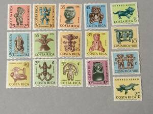 コスタリカ 1963年 古代美術 B06-002