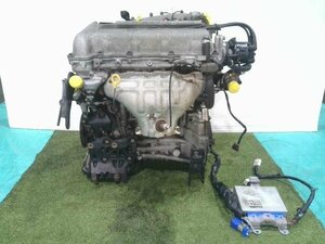 ★日産 RHNB14 ラシーン 後期 SR18DE 4WD 4AT エンジン 928933A 10102-8E0M1 223,884km 過走行 ジャンク 個人宅配送不可