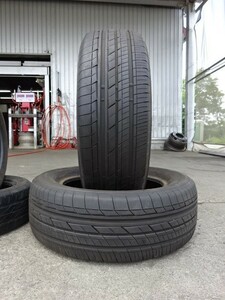 225/60R17　トーヨータイヤ　TRANPATH　LUⅡ　中古夏タイヤ２本　(050720）