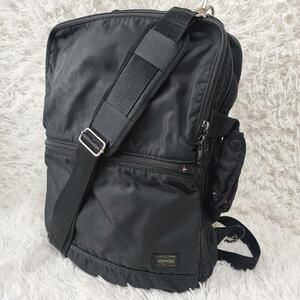 1円 PORTER ポーター フラッシュ 3WAY デイパック リュック ビジネスバッグ ブリーフケース 2WAY A4 定番 軽量 ユニセックス　FLASH 