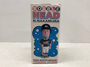 BOBBLE HEAD 中村紀洋 大阪近鉄バファローズ 首振り人形 ビジターユニフォーム【P1028-008】091