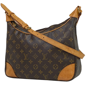 ルイ・ヴィトン Louis Vuitton ブローニュ 30 肩掛け ショルダーバッグ モノグラム ブラウン M51265 レディース 【中古】