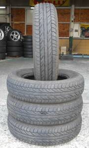 送料無料（一部地域を除く）ダンロップ　145/80R12　４本送料込み￥8.800-より