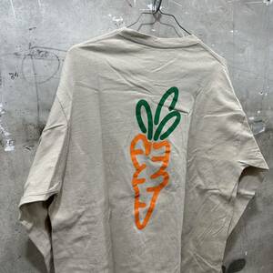 CARROTS キャロッツ 長袖Tシャツ ロンT 袖プリント