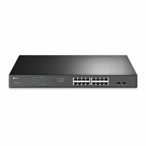 【中古】TP-LINK TL-SG1218MPE JetStream 16-Port Gigabit Easy Smart PoE/PoE+ Swi