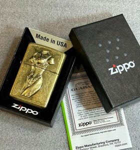 ■新品 ZIPPO USA輸入 ビキニ ガール 水着 Bikini ゴールド 下着 女性 立体 セクシー ランジェリー SEXY ジッポー U12