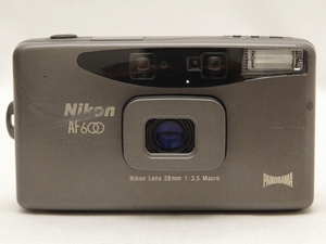 動作確認済　Nikon　AF600QD　ニコンミニ　コンパクトフィルムカメラ　広角単焦点カメラ　