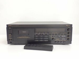 【録再可】Nakamichi ディスクリート3ヘッドシングルカセットデッキ CR-70 ナカミチ ◆ 6F87F-10