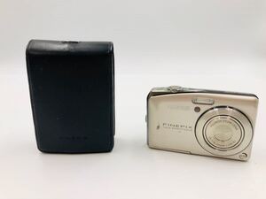 ♪ FUJIFILM FINEPIX 富士フィルム ファインピクス コンパクトデジタルカメラ F50fd シルバー ケース付き 動作未確認