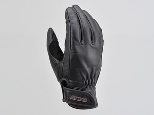 デイトナ 17740 HBG-109 カウレザーグローブ メンズ用 男性用 ブラック Mサイズ 牛革 手袋 オールシーズン タッチパネル対応