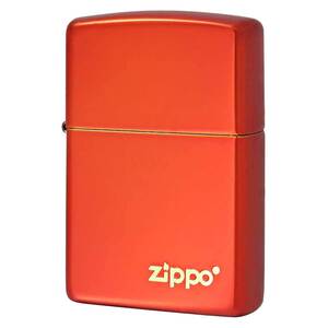 Zippo ジッポライター メタリック レッド ジッポ ロゴ Metallic Red Matte 塗装 49475ZL メール便可