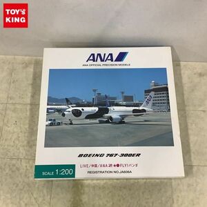 1円〜 全日空商事 1/200 B767-300ER ANA FLY!パンダ