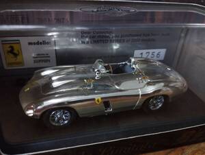 未使用廃盤品(送)￥660★BEST MODEL 1:43モデルカー「フェラーリFERRARI 750モンツァMOMZAレーシング」イタリア製2000個限定モデル★ミニカ