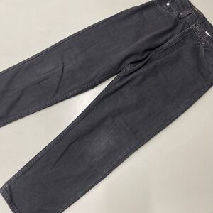 リーバイス 553 サルファブラック 90s ヴィンテージ 後染め Levis ブラック デニム ジーンズ パンツ W32インチ アメリカ製 MADE IN USA 黒