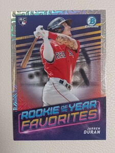 MLB 2022 TOPPS BOWMAN MEGA BOX MOJO ジャレン デュラン JARREN DURAN インサート ルーキーカード ROOKIE