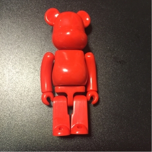 コム デ ギャルソン ベアブリック 100% BE@RBRICK 赤 レッド メディコムトイ