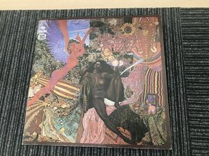 Ｙ レコ下★希少！★ＬＰ レコード サンタナ/天の守護神サンタナ　Santana Abraxas　SOPN-129　インテリア　ジャンク　現状