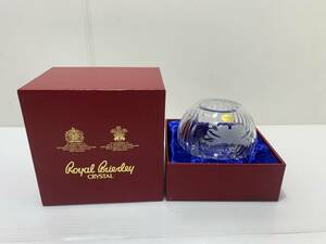 9/44☆Royal Brierley　ロイヤルブアイアリー　花瓶　クリスタル　カットガラス　英国王室御用達　HS555-6　保管品　写真追加あり☆D奥