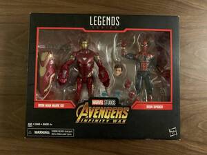 新品未開封 マーベルレジェンド インフィニティウォー アイアンマン スパイダーマン 2パック MARVEL LEGEND ハズブロ HASBRO INFINITY WAR