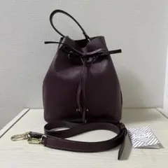 【新品同様】FURLA フルラ コスタンザ S 2WAY ショルダーバッグ　紫