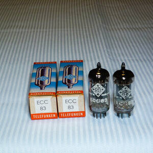 ★ TELEFUNKEN ECC83 / 12AX7 元箱付未使用 ２本