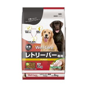 （まとめ買い）イースター ウェルケア レトリーバー専用 アダルト 6kg 犬用フード 〔×3〕