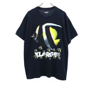 エクストララージ 半袖 Tシャツ L ネイビー系 XLARGE メンズ