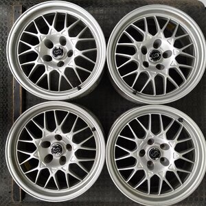 管理番号：W2-239【4本価額】【17x7J 5x114.3 ET+30/+20 ハブ66】BBS製・NISSAN 日産・ステージア オーテック バージョン260S 直接引取可　