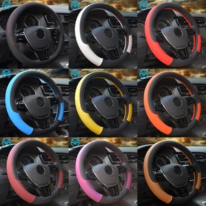 ハンドルカバー LS ステアリングカバー レザー レクサス 高品質 滑り防止 衝撃吸収 選べる9色 DERMAY