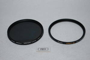 F211_62mm 2枚セット C-PL Kenko WIDE BAND KENKO PRO1 MC PROTECTOR 中古実用フィルター