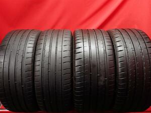 中古タイヤ 225/40R19 93Y 255/35R19 96Y 4本セット ミシュラン パイロットスポーツ4S MICHELIN PILOT SPORT4S 8.5分山★n19 ベンツCクラス