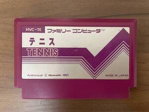 101（何本でも送料185円） テニス ＦＣ ファミコン 作動確認・クリーニング済 同梱可 