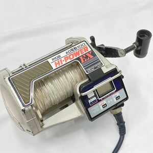 動作品　RYOBI リョービ AD電動100 HI-POWER EX 電動リール 重量約1828g コード付き　R尼0530