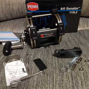 ★超美品！ PENN Senator 115L2 9/0 ペン セネター 船釣り 大型両軸リール トローリング 泳がせ カジキ マグロ クエ モロコ イシナギ等に★