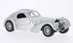 1/24 BUGATTI Atlantic silver 1936 RHD ブガッティ アトランティック シルバー 銀 Bburago 梱包サイズ60