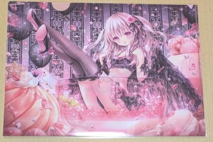 美少女系　オリジナル　クリアファイル　てぃんくる　イラスト展　限定　ロウきゅーぶ!　天使の3P!