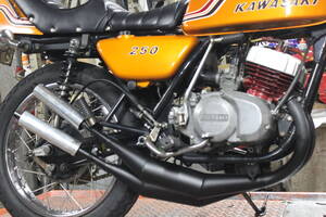 【UAS】KH250/SS250/SS350 DHRP ウエダデッドヒートチャンバー 復刻品［検］ ウエダ ウエダオートショップ デッドヒート 当時物