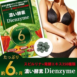 新品正規品 未使用 工場直送 １円スタート 濃い酵素Dienzyme 350種類以上の野菜酵素に話題のスーパー酵素「ダイジェザイム」贅沢配合。