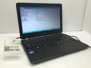 ジャンク/ Acer TravelMate B117-M Intel Celeron N3060 メモリ4.1GB ストレージ無し 【K01793】