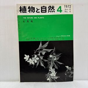 植物と自然 1972年4月号★ヤマザクラ/カンアオイ類の覚書/花とは何か/開花生理/長崎県のフローラ/ニュー・サイエンス社