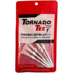 【特価商品】TEE 正規品 トルネード ティー ゴルフティー TORNADO 「 5本入 」