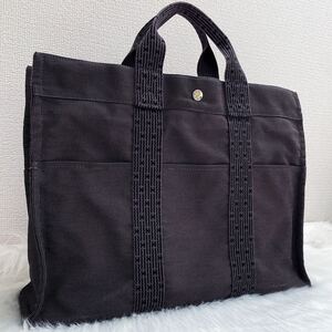 【美品】HERMES エールラインMM トートバッグ