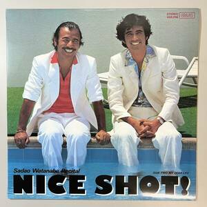 47935★美盤 渡辺貞夫 / 資生堂ブラバス NICE SHOT! 