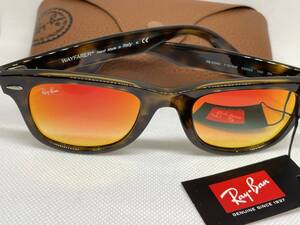 WAYFARER廃盤商品 欧米仕様　ウェイファーラーRB4340 710/4w茶50/22新品未使用品4