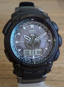 カシオ PROTREK PRW-5000YT 電波ソーラー