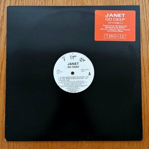 Janet / Go Deep (1998年USプロモ2枚組, Masters At Work, Roni Size, Jam&Lewis Remix!! Kenny Dope, Jackson)