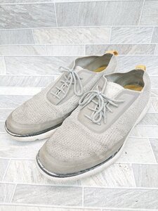 ◇ COLE HAAN コール ハーン ローカット レースアップ カジュアル スニーカー シューズ サイズ10 1/2 グレー メンズ P