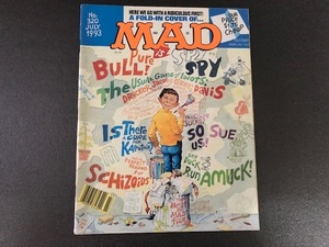 期間限定大幅値下げ！ クリックポスト可! 1993年【 マッドマガジン 】MAD MAGAZINE 雑誌 本 アルフレッド E ニューマン コミック VG-A-29